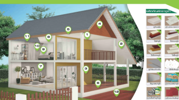 Lightweight brick, size 20x60x7.5 cm. - Image 4