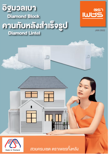 Diamond brand lightweight brick, size 20x60x20cm. - Image 2