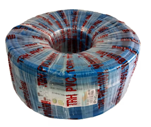 Thai rubber pipe, PVC rubber pipe, size 3/4 -100m, blue - Image 2